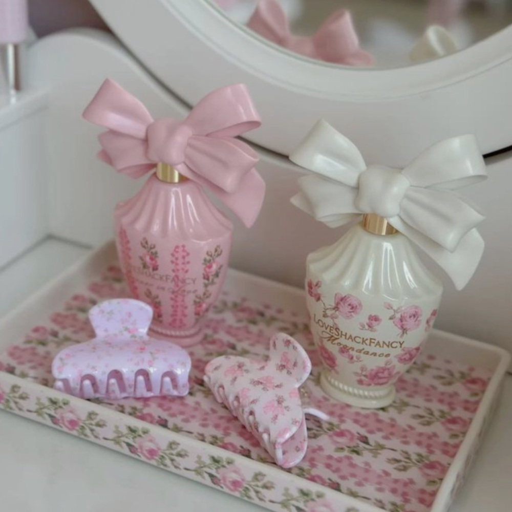 LoveShackFancy X Goody Pink Small bow Claw hair Clip - Picture 3 of 16